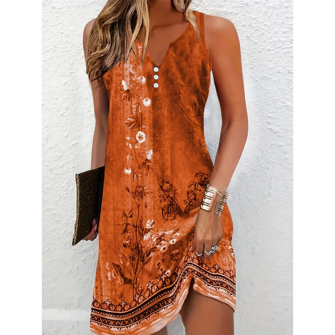 Robe Élégante à Imprimé Floral pour Femme