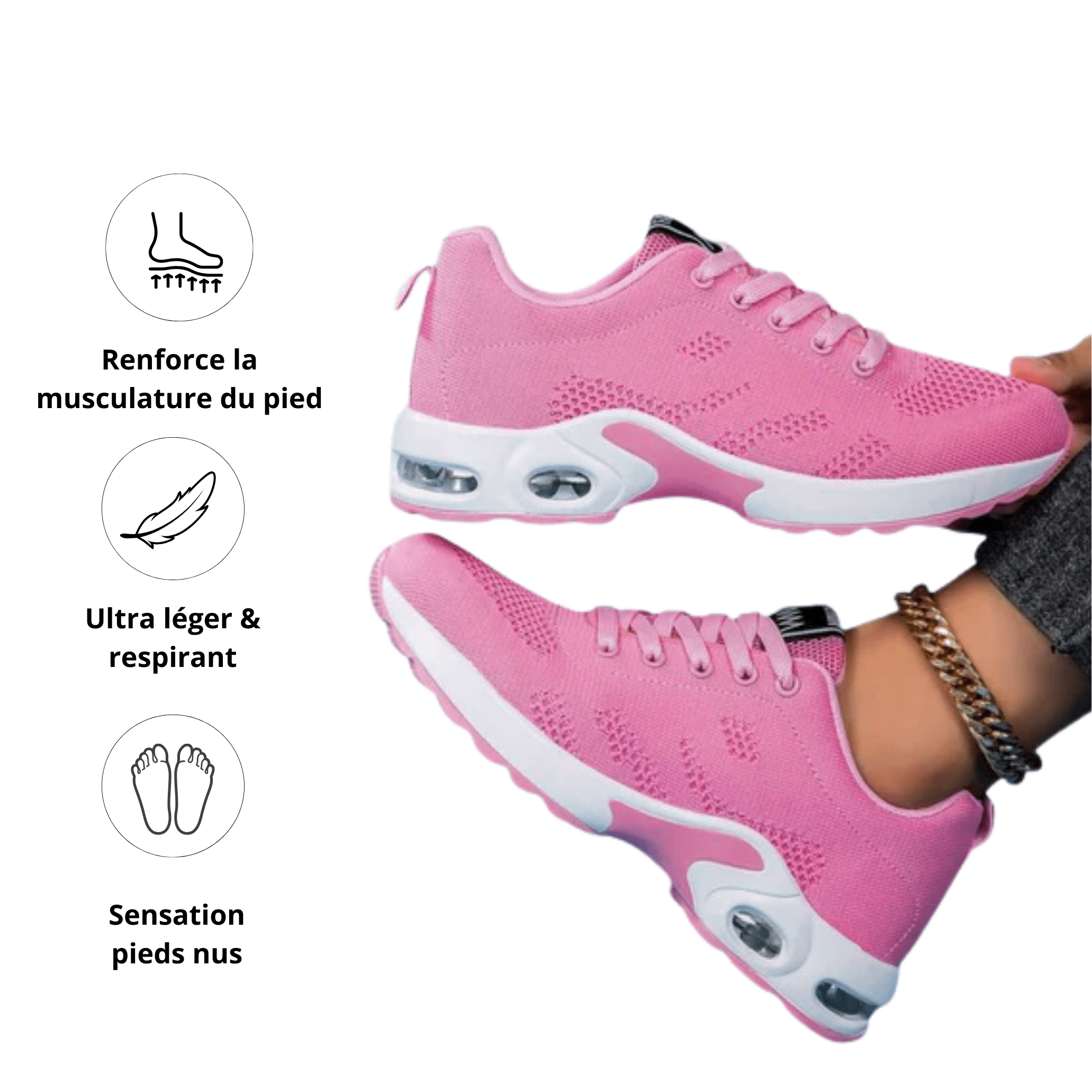 ErgoBoost - Chaussures de sport pour un soutien idéal et un confort ultime
