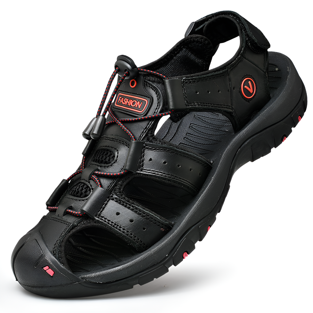 Sandales pour hommes conçues pour l'équilibre avec sangles réglables
