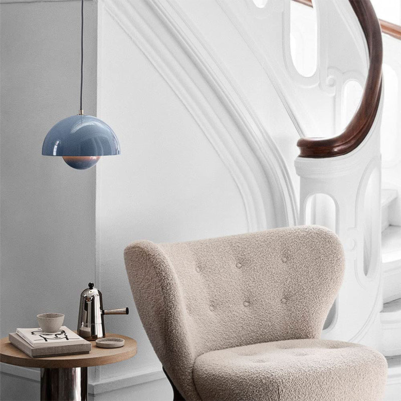 Lumière Suspendue Florale - Applique Scandinave pour une Ambiance Cosy