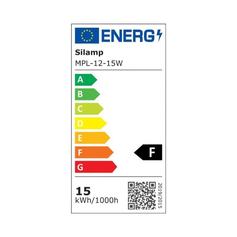 LumièreModerne - Applique Murale LED 15W Noire Ronde Étanche IP65 pour Extérieur