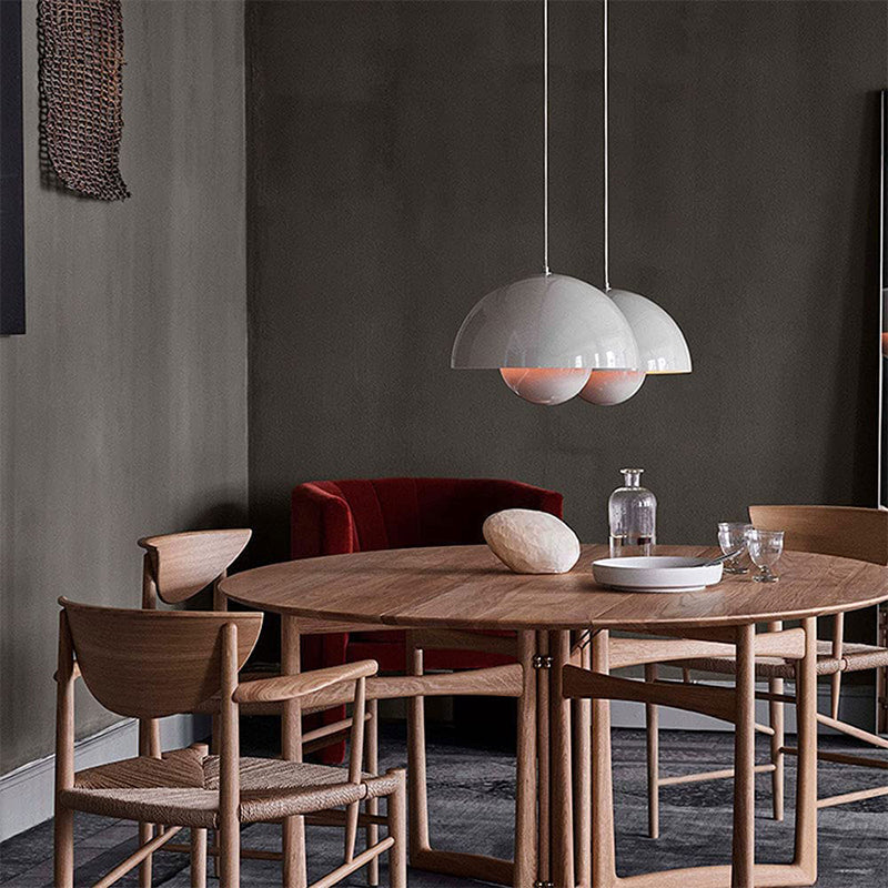 Lumière Suspendue Florale - Applique Scandinave pour une Ambiance Cosy