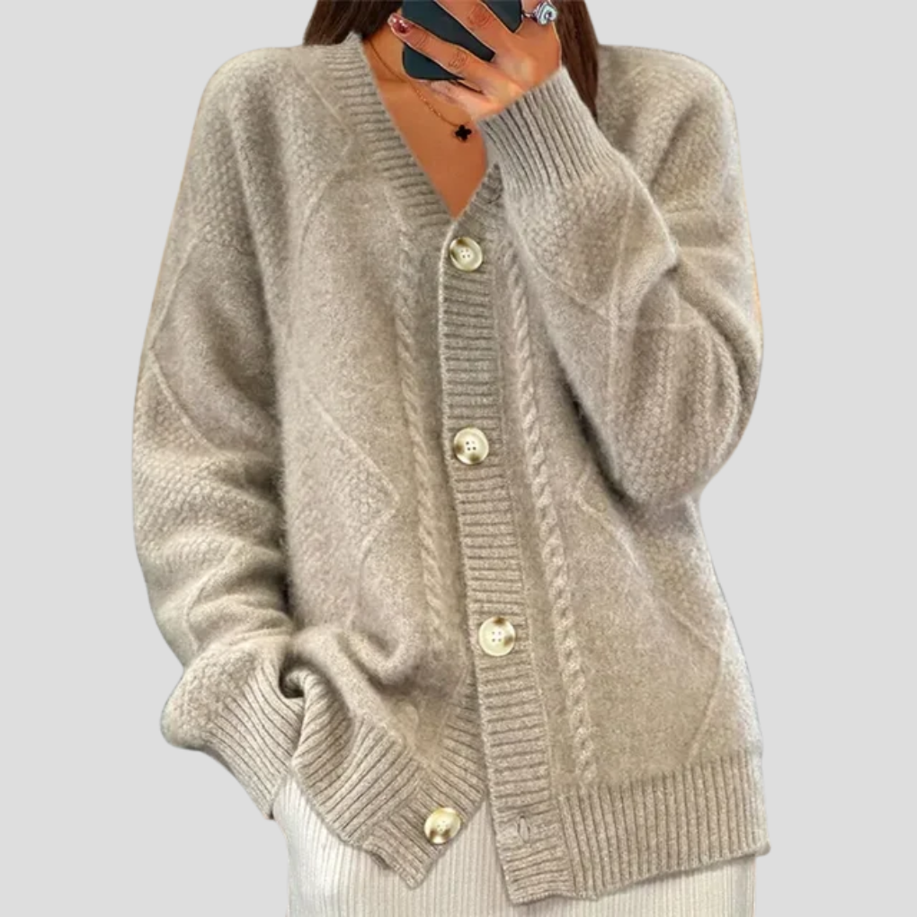 Cardigan en tricot pour femme