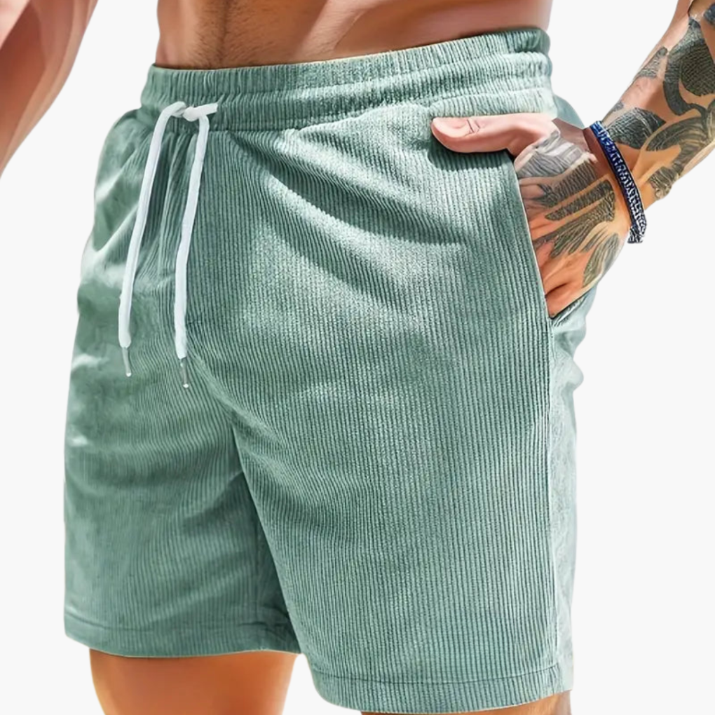 Shorts en cordon pour hommes – Style décontracté d'été