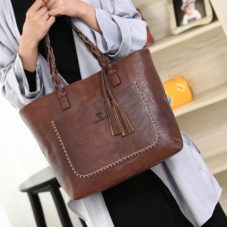 ChicStyle - Sac à main en cuir PU élégant et pratique pour femmes