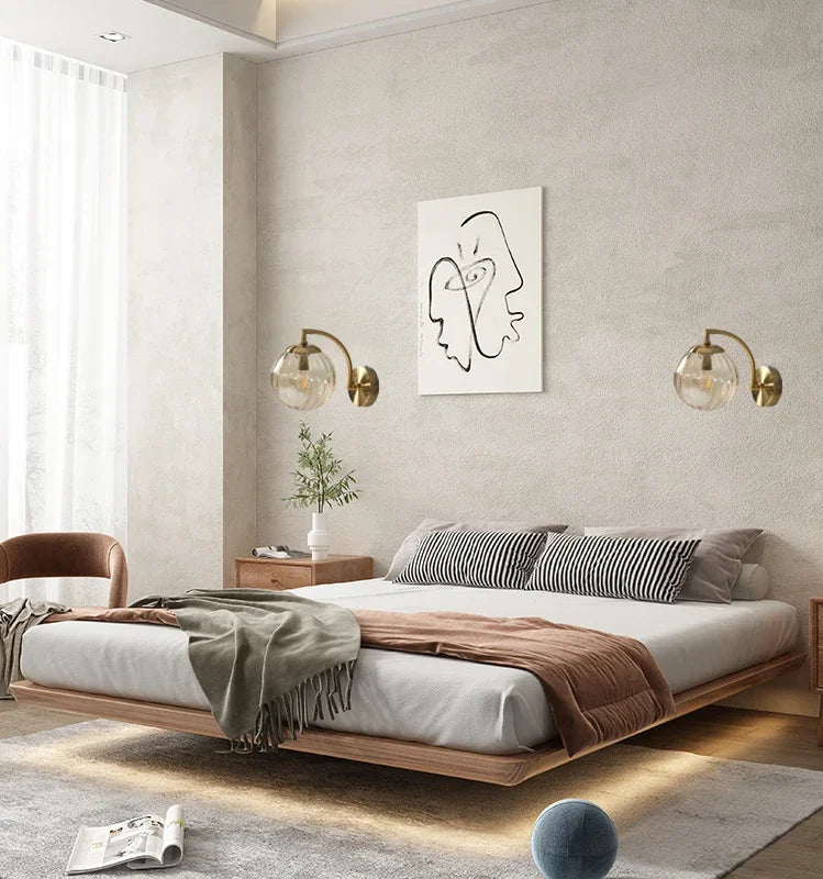 ÉclatLum - Lampe Murale en Verre Moderne pour Ambiance Élégante