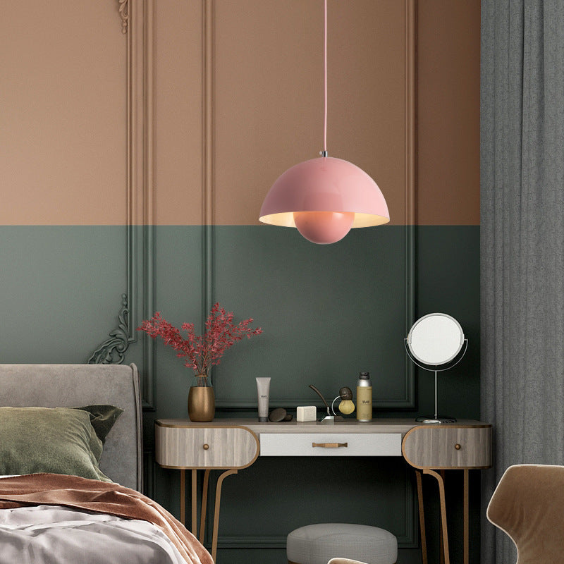 Lumière Suspendue Florale - Applique Scandinave pour une Ambiance Cosy