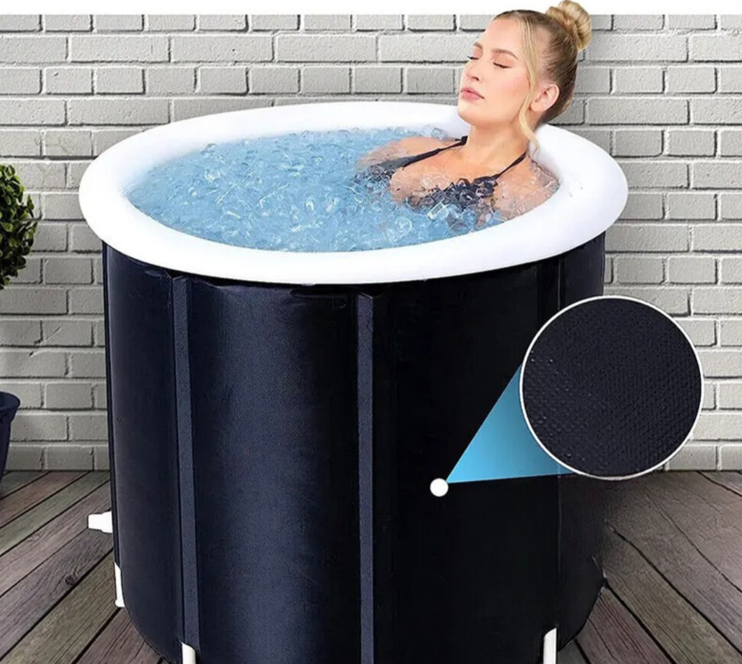 CoolRelax - Bain de Glace Gonflable pour Récupération Sportive