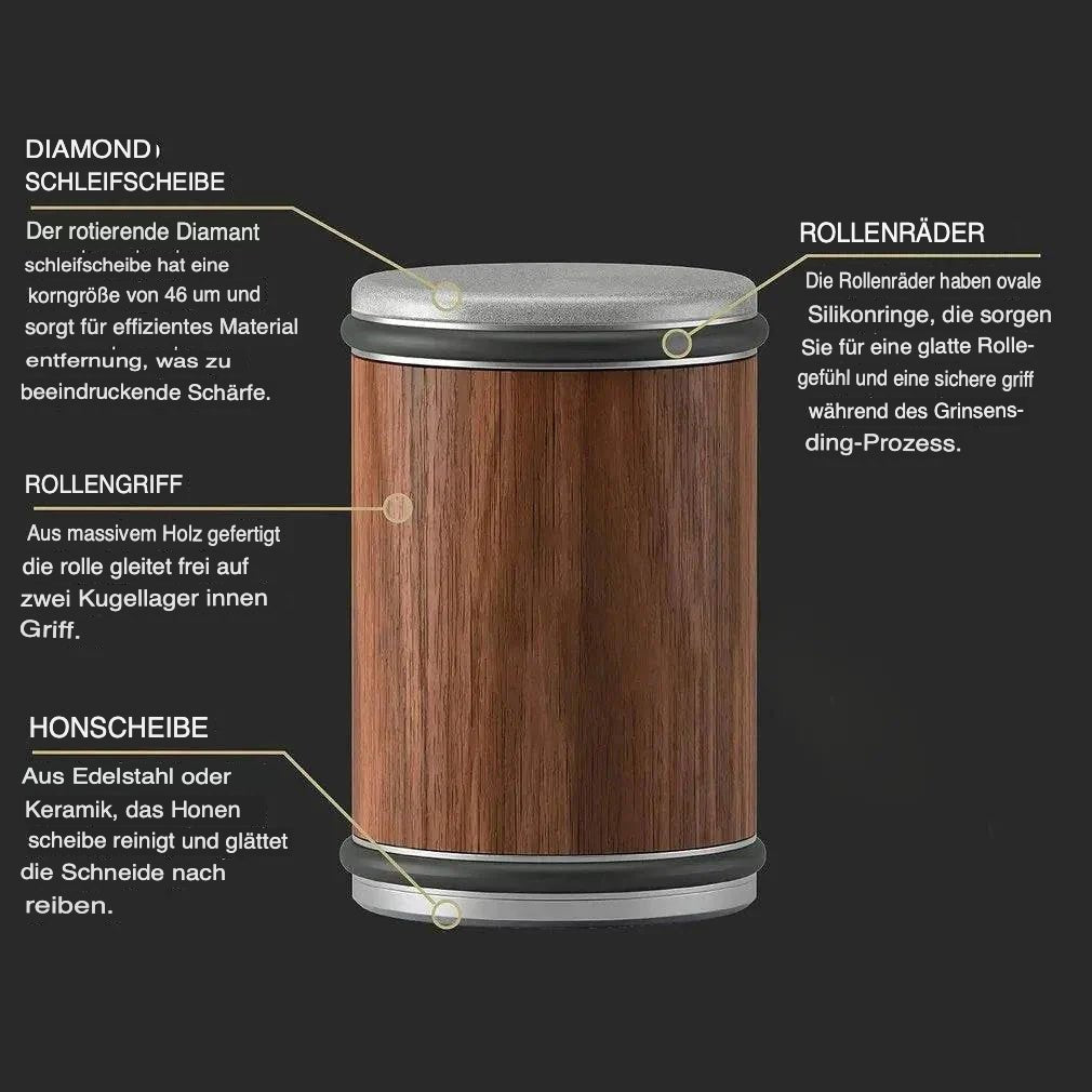 CuisinArt - Set de Couteaux Auto-Aiguisants avec Aiguiseur Professionnel