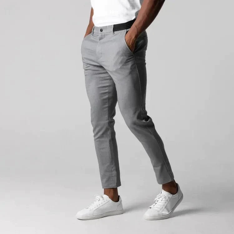 Pantalon chino stretch pour hommes alliant élégance et confort