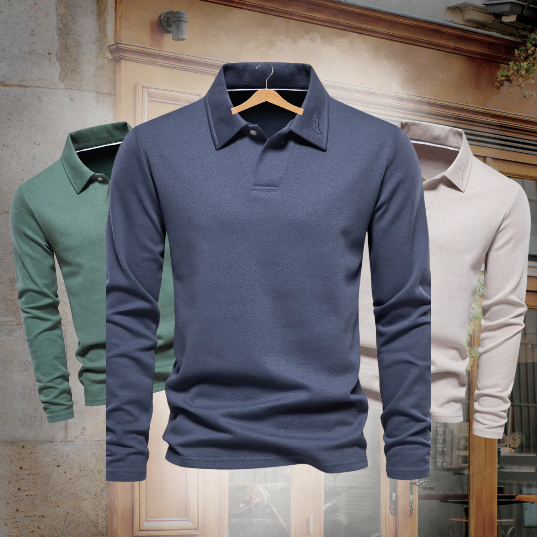 Pull Polo Décontracté et Élégant pour Hommes