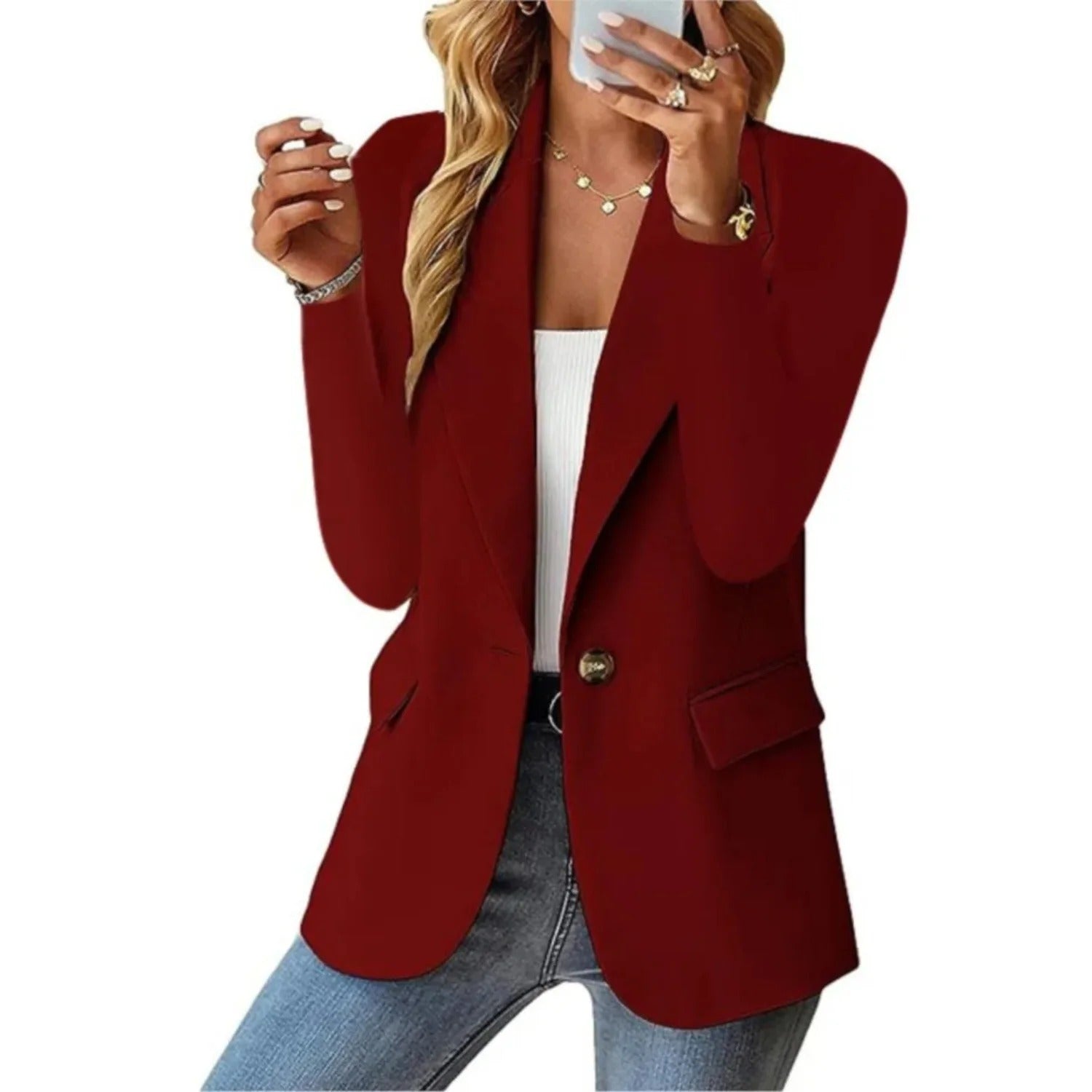 Blazer Élégant et Confortable pour Femme