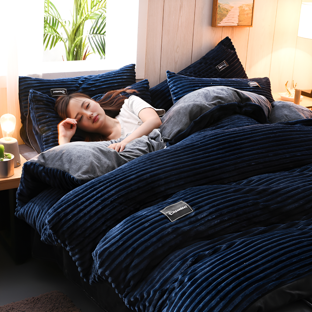 CozyComforter - Housse de Couette Douillette pour un Luxe Ultime Toute l'Année