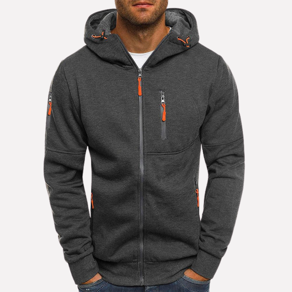 Veste à capuche stylée