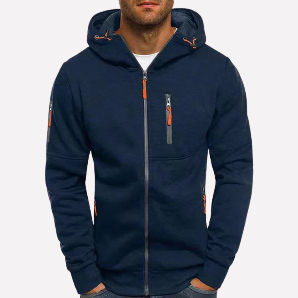 Veste à capuche stylée