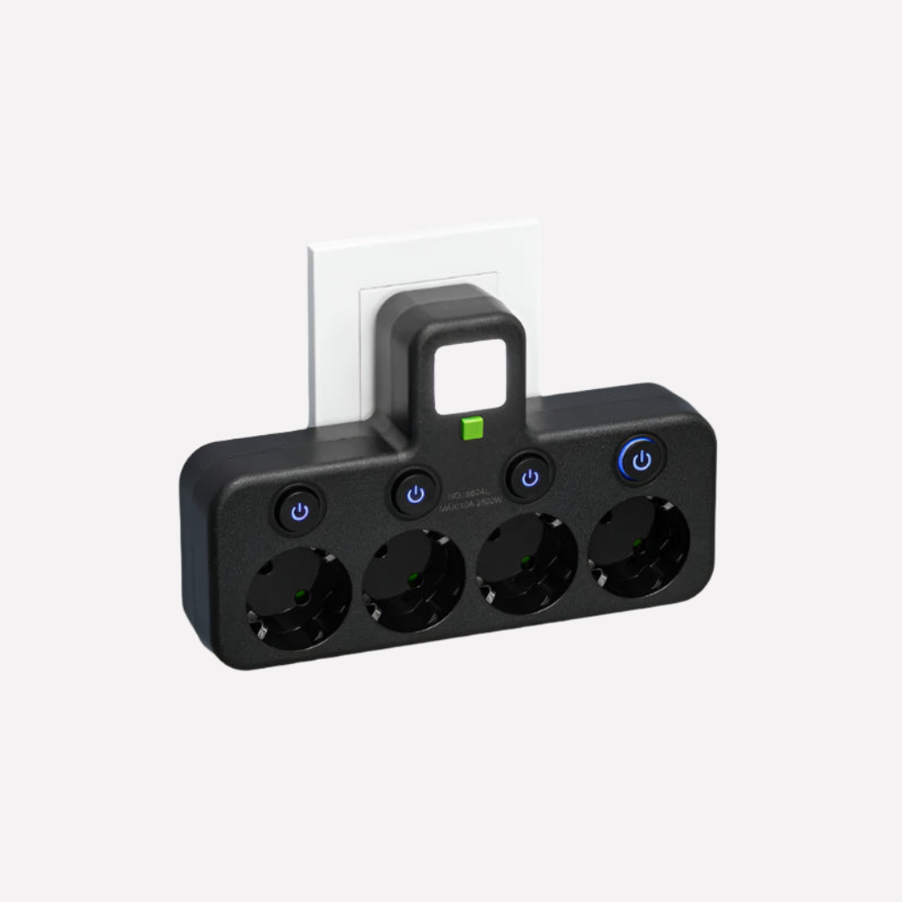 Multiprise avec ports USB et Type-C