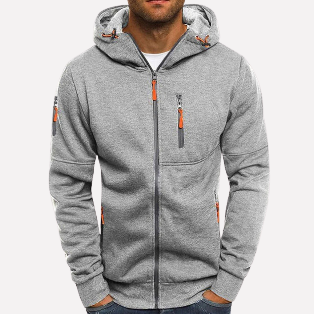 Veste à capuche stylée