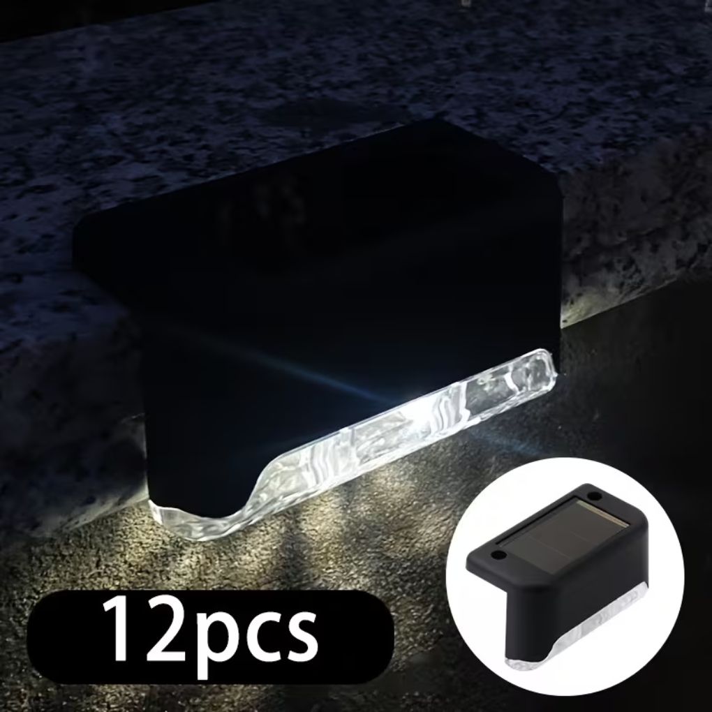 Lumières solaires pour deck et clôture extérieures