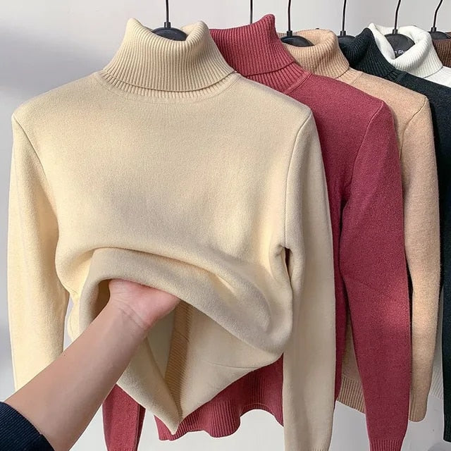 Giselle™ - Pull Col Roulé d'Hiver Chaud et Confortable
