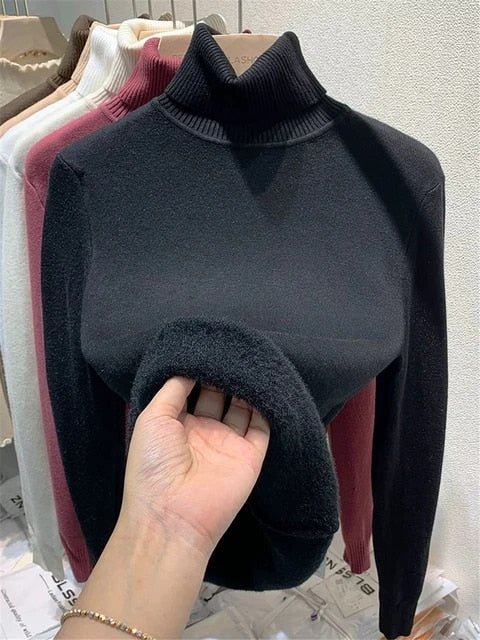 Giselle™ - Pull Col Roulé d'Hiver Chaud et Confortable