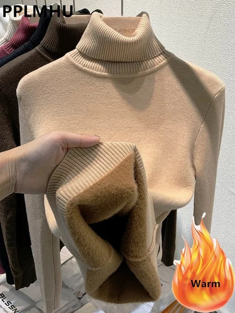 Giselle™ - Pull Col Roulé d'Hiver Chaud et Confortable