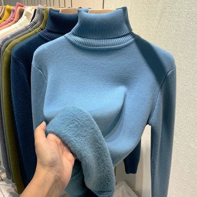 Giselle™ - Pull Col Roulé d'Hiver Chaud et Confortable