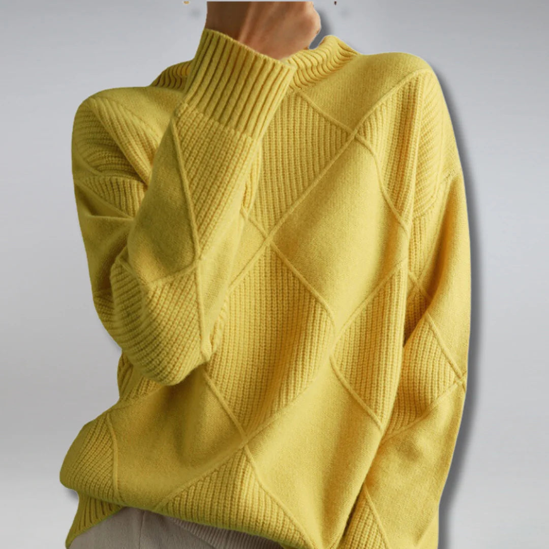 Pull à col roulé classique en laine : chaleur et style sophistiqué