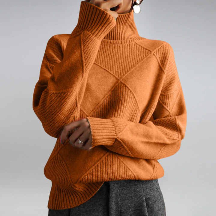 Pull à col roulé classique en laine : chaleur et style sophistiqué