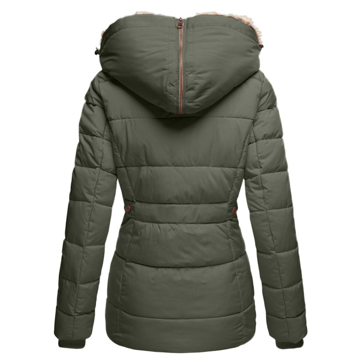 Eelin - Manteau d'Hiver Stylé et Doublé pour Femme