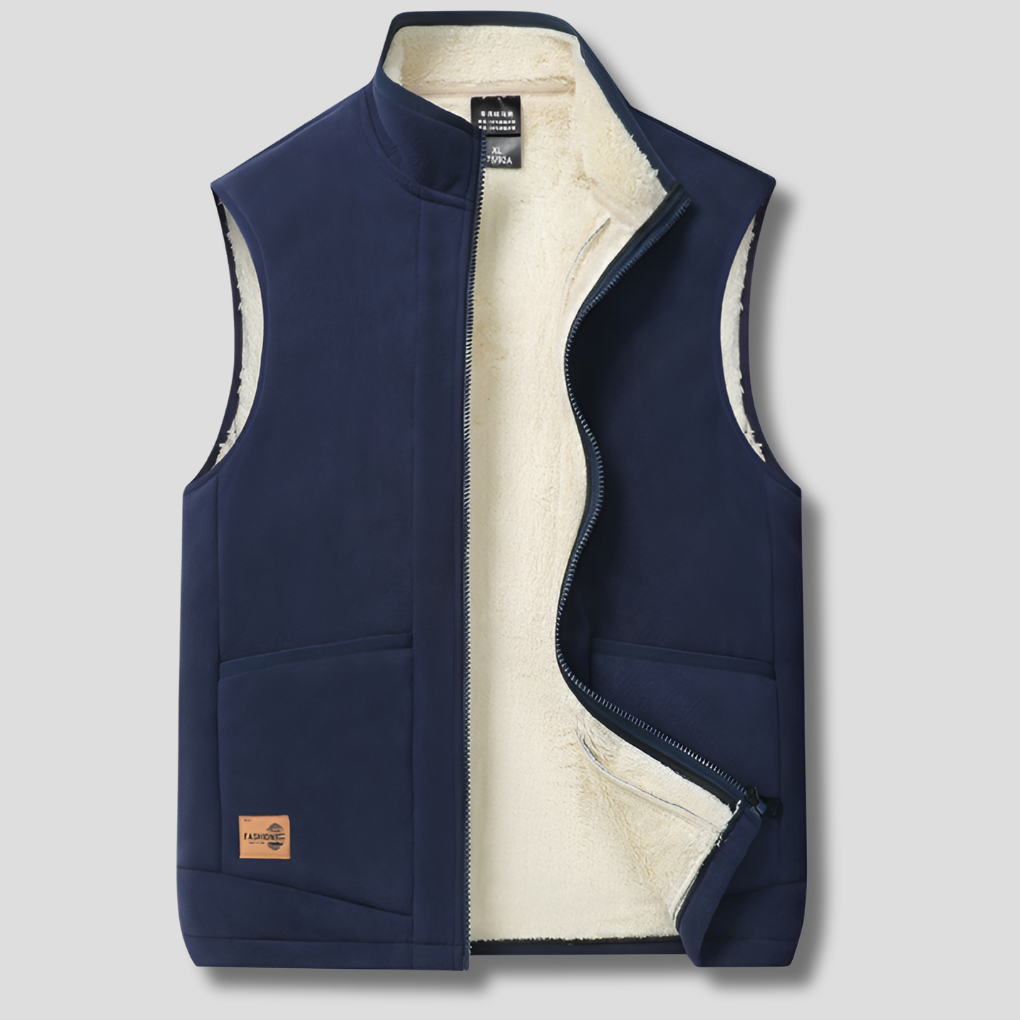 Gilet d'hiver doublé pour homme