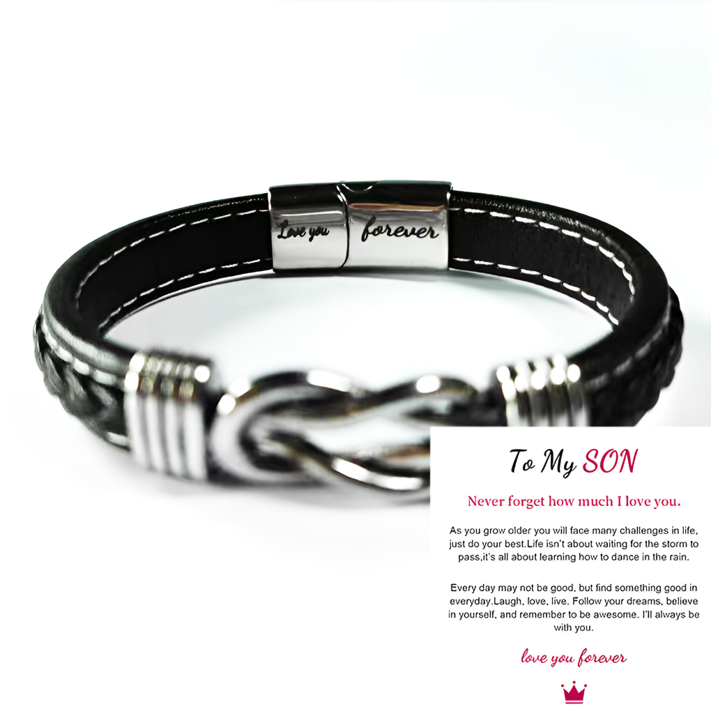 Bracelet infini pour homme