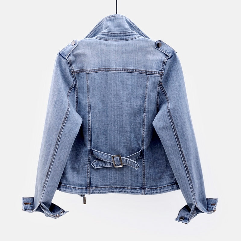 Veste en jean pour femmes au style intemporel