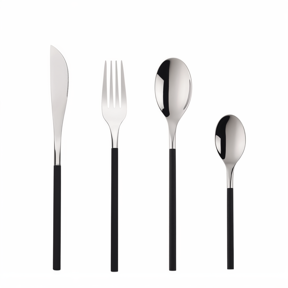 Duragrip - Ensemble de Couverts en Acier Inoxydable