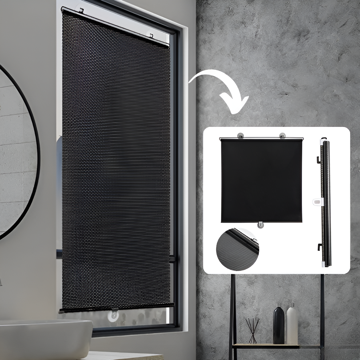 SunGuard - Bloqueur UV Ultime avec Ventouses