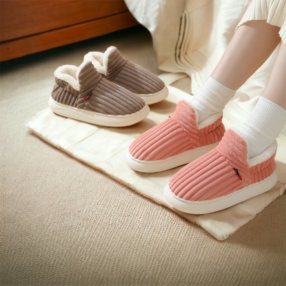 Aloe - Pantoufles Chaudes et Confortables