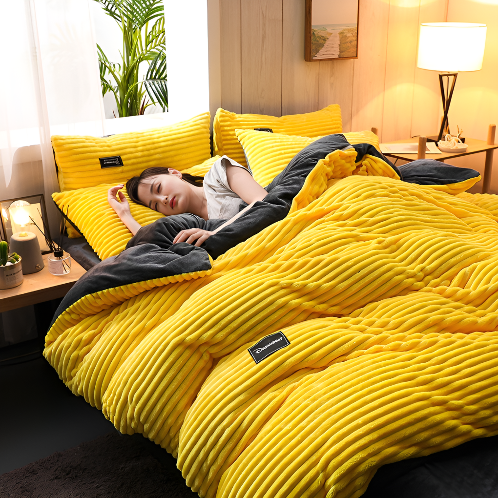 CozyComforter - Housse de Couette Douillette pour un Luxe Ultime Toute l'Année