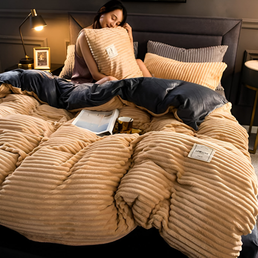 CozyComforter - Housse de Couette Douillette pour un Luxe Ultime Toute l'Année