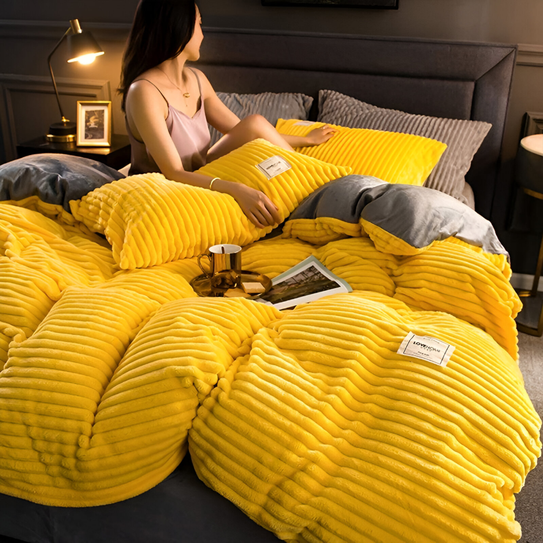 CozyComforter - Housse de Couette Douillette pour un Luxe Ultime Toute l'Année