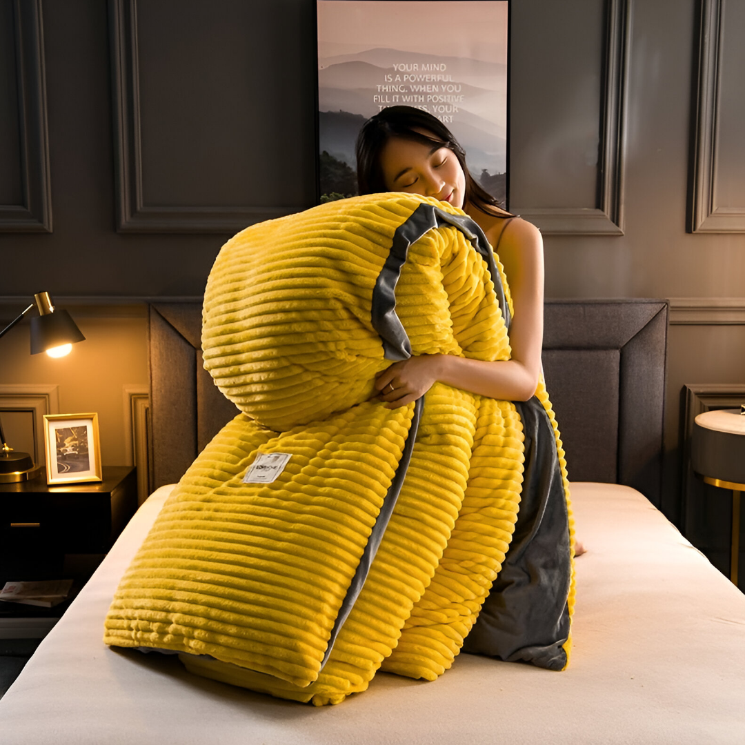 CozyComforter - Housse de Couette Douillette pour un Luxe Ultime Toute l'Année