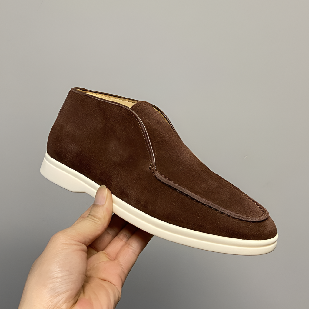 Mocassins en daim pour hommes Louine