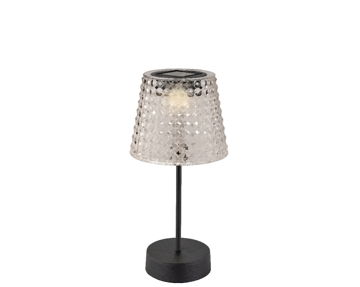 LumièreEco - Lampe de Table Solaire Intérieur/Extérieur avec Design Moderne