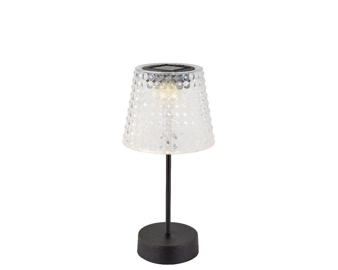 LumièreEco - Lampe de Table Solaire Intérieur/Extérieur avec Design Moderne