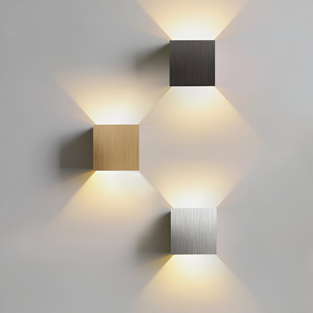 Nordic WallLight - Applique Murale LED Moderne au Design Nordique - Rechargeable par USB