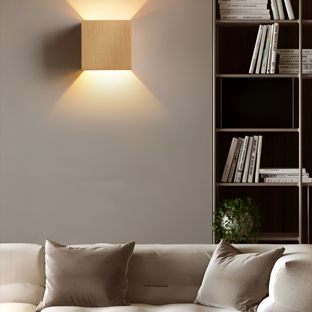 Nordic WallLight - Applique Murale LED Moderne au Design Nordique - Rechargeable par USB