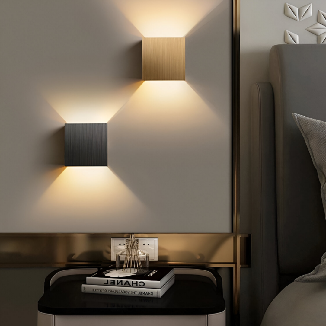 Nordic WallLight - Applique Murale LED Moderne au Design Nordique - Rechargeable par USB