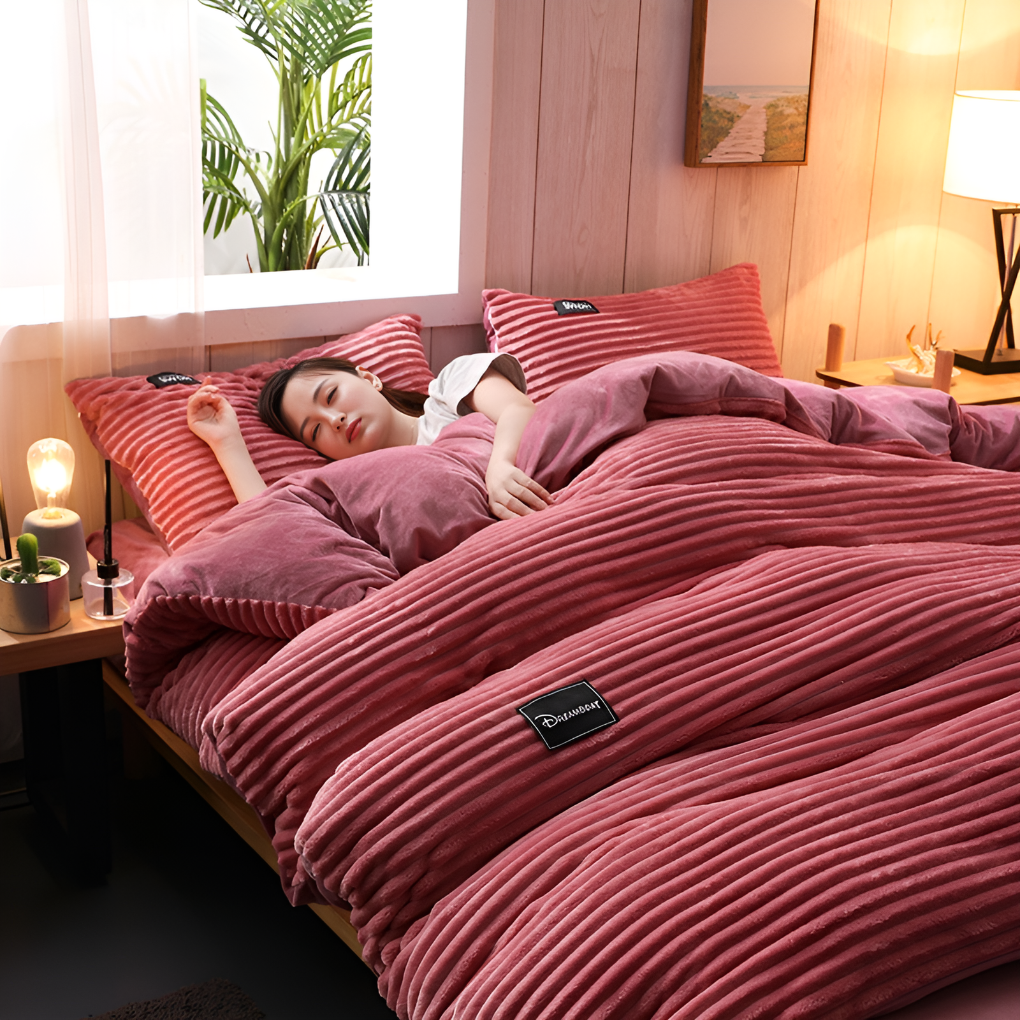 CozyComforter - Housse de Couette Douillette pour un Luxe Ultime Toute l'Année