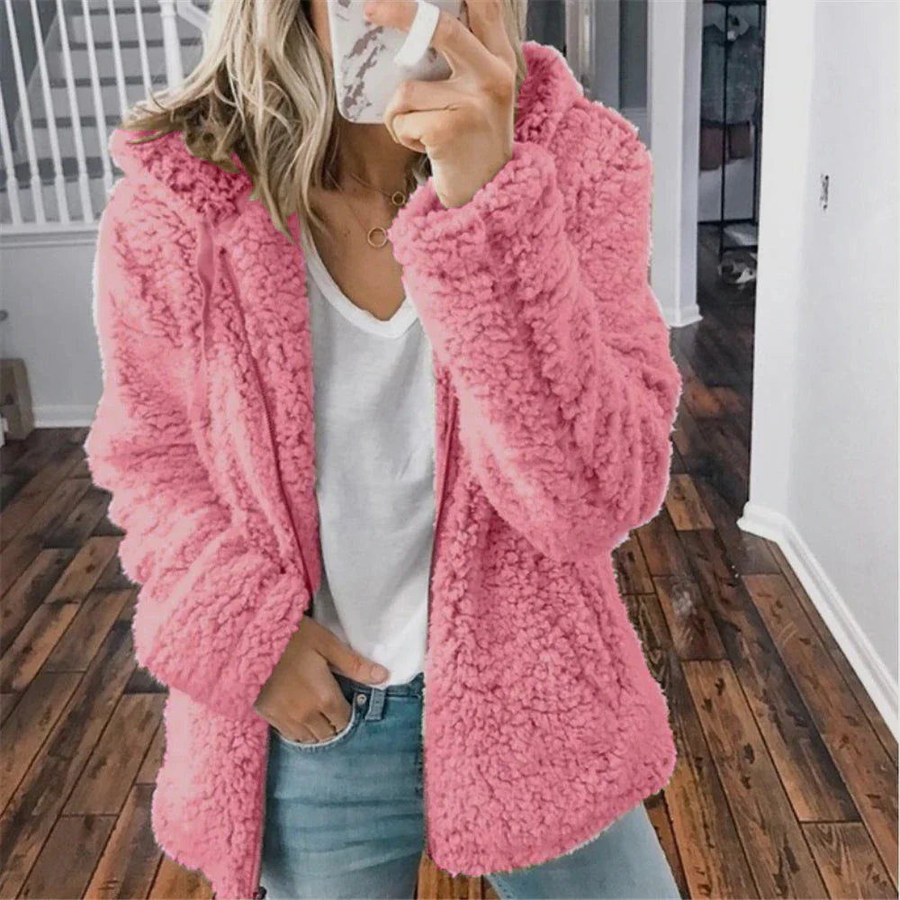 Winter Teddy Jacket pour Femme | Byrd - Veste Douillette d'Hiver