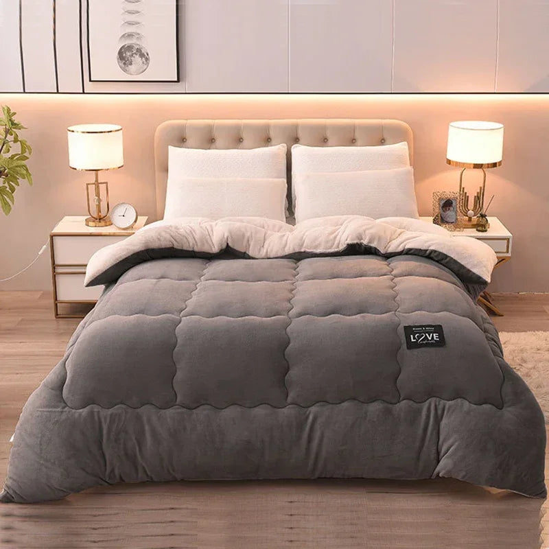 Couette Épaisse en Flanelle Double pour l'Hiver - Rypat