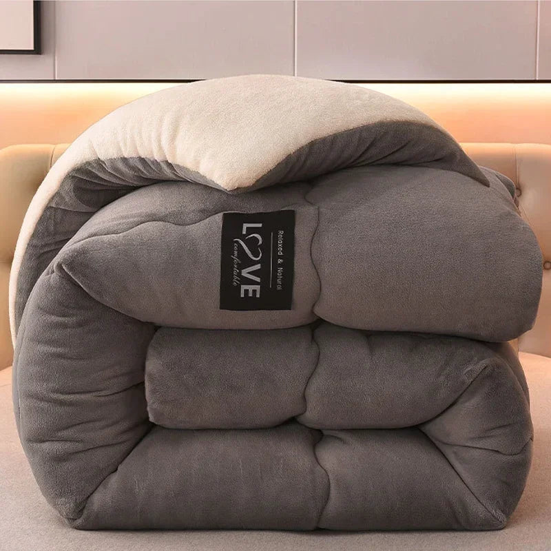 Couette Épaisse en Flanelle Double pour l'Hiver - Rypat