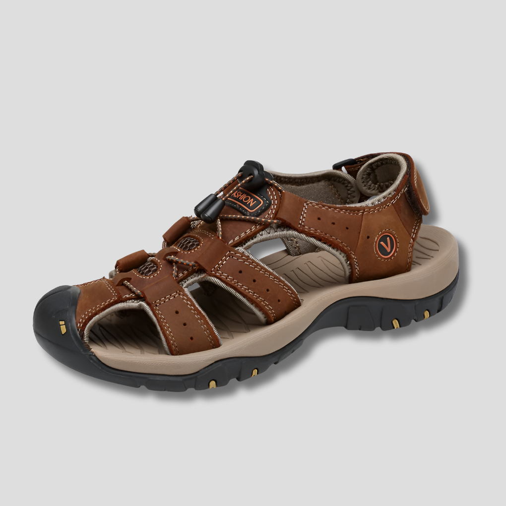 Sandales pour hommes conçues pour l'équilibre avec sangles réglables